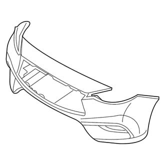 Alzare® - Front Bumper Cover (Standard Line)