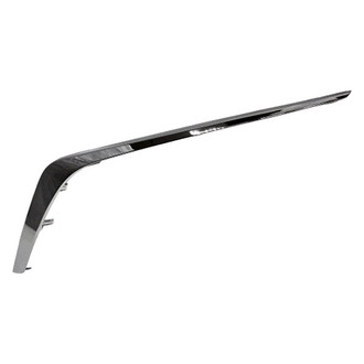 Alzare® - Front Outer Driver Side Bumper Grille Molding (CAPA Certified)