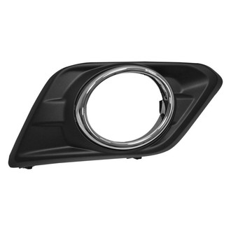 Alzare® NI1039132 - Front Passenger Side Fog Light Bezel (Standard Line)