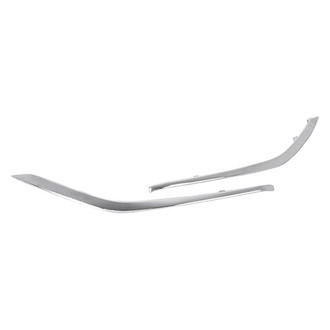 Alzare® - Front Outer Passenger Side Bumper Cover Molding (CAPA Certified)