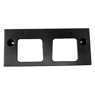 Alzare® NI1068130C - Front License Plate Bracket w/o Mounting Hardware