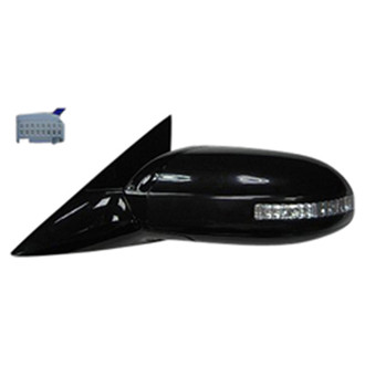 Alzare® - Driver Side Power View Mirror (Non-Heated, Non-Foldaway) (Standard Line)