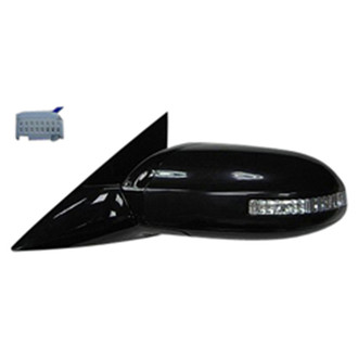 Alzare® - Driver Side Power View Mirror (Heated, Non-Foldaway) (Standard Line)