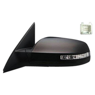 Alzare® - Driver Side Power View Mirror (Non-Heated, Foldaway) (Standard Line)