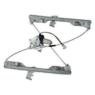 Alzare® NI1350115 - Front Driver Side Power Window Regulator and Motor Assembly