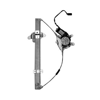 Alzare® - Front Passenger Side Power Window Regulator and Motor Assembly