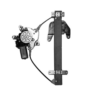 Alzare® - Rear Driver Side Power Window Regulator and Motor Assembly