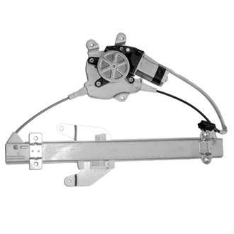 Alzare® - Rear Driver Side Power Window Regulator and Motor Assembly