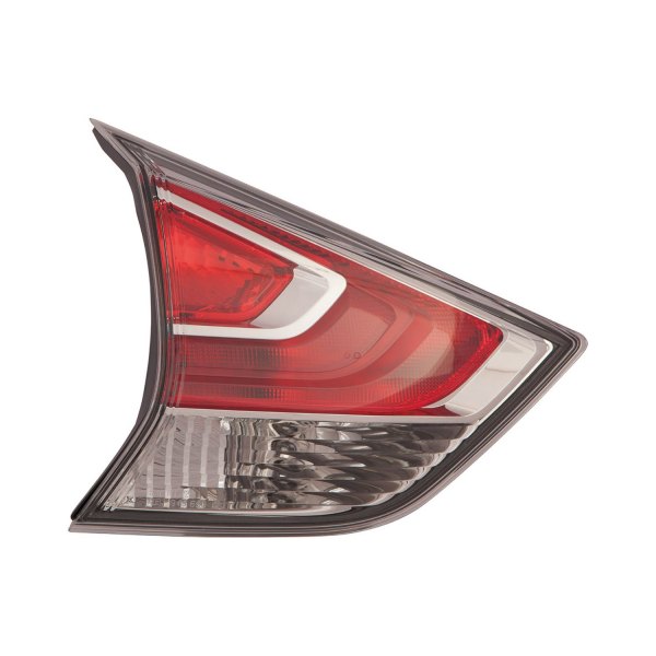 Alzare® - Driver Side Inner Replacement Tail Light Lens and Housing, Nissan Rogue