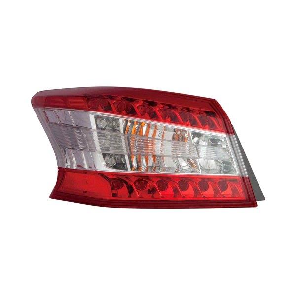 Alzare® - Driver Side Outer Replacement Tail Light, Nissan Sentra