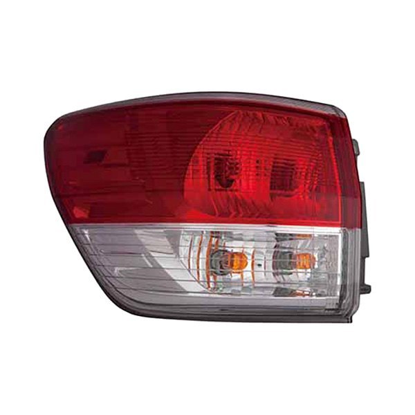 Alzare® - Driver Side Outer Replacement Tail Light, Nissan Pathfinder