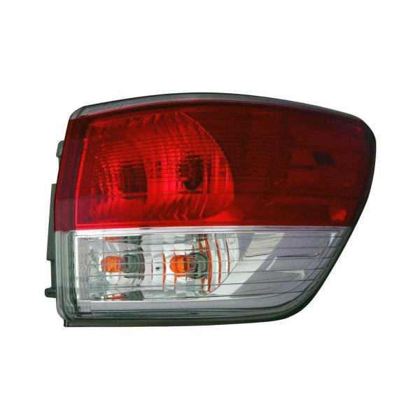 Alzare® - Passenger Side Outer Replacement Tail Light, Nissan Pathfinder