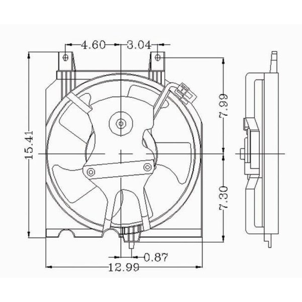 Alzare® - Engine Cooling Fan Assembly