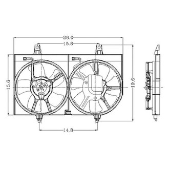 Alzare® - Engine Cooling Fan Assembly