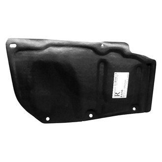 Alzare® SC1228103 - Front Outer Passenger Side Splash Shield (Standard Line)