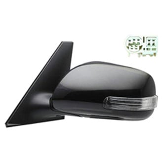 Alzare® - Driver Side Power View Mirror (Non-Heated, Foldaway) (Standard Line)
