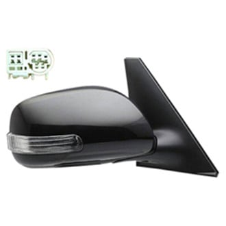 Alzare® - Passenger Side Power View Mirror (Non-Heated, Foldaway) (Standard Line)