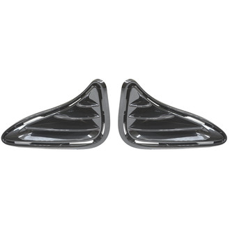 Alzare® - Front Driver and Passenger Side Daytime Running Light Cover (Standard Line)
