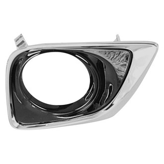 Alzare® TO1038183 - Front Driver Side Fog Light Bezel (Standard Line)