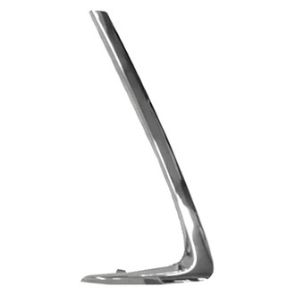 Alzare® - Front Outer Driver Side Bumper Cover Grille Molding (Standard Line)