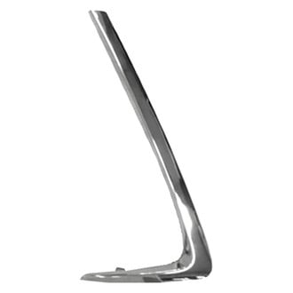 Alzare® - Front Outer Driver Side Bumper Cover Grille Molding (CAPA Certified)