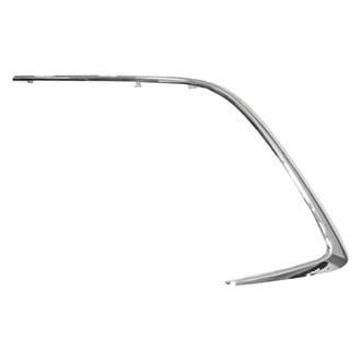 Alzare® - Front Lower Driver Side Bumper Cover Grille Molding (CAPA Certified)