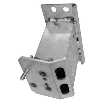 Alzare® - Front Driver Side Bumper Reinforcement Bar Bracket (Standard Line)