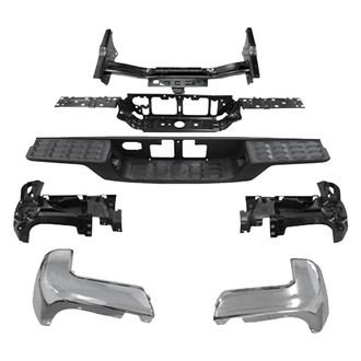 Alzare® - Rear Step Bumper Assembly (CAPA Certified)