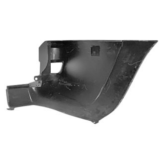 Alzare® - Rear Outer Driver Side Bumper End (CAPA Certified)