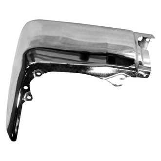 Alzare® - Rear Outer Driver Side Bumper End (CAPA Certified)