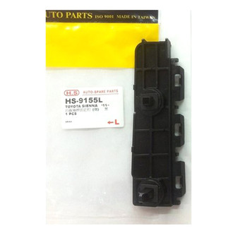 Alzare® - Rear Driver Side Bumper Cover Side Support Bracket (Standard Line)