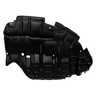 Alzare® - Front Driver Side Splash Shield (CAPA Certified)