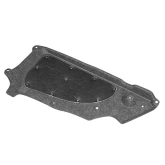 Alzare® - Rear Driver Side Engine Splash Shield (CAPA Certified)