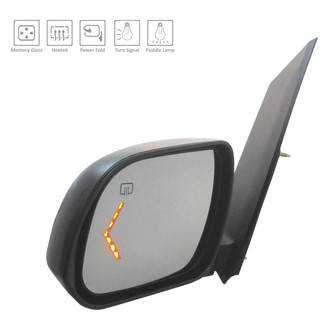 Alzare® - Driver Side Power View Mirror (Heated) (Standard Line)