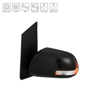 Alzare® - Driver Side Power View Mirror (Heated, Foldaway) (Standard Line)