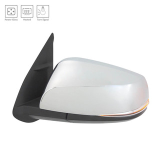 Alzare® - Driver Side Power View Mirror (Heated, Foldaway) (Standard Line)