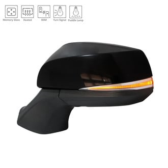 Alzare® - Driver Side Power View Mirror (Heated, Foldaway) (Standard Line)