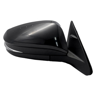Alzare® - Passenger Side Power View Mirror (Non-Heated, Foldaway) (CAPA Certified)