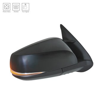 Alzare® - Passenger Side Power View Mirror (Heated, Foldaway) (Standard Line)