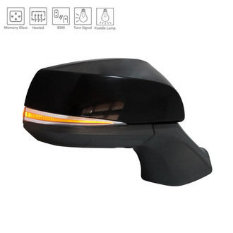 Alzare® - Passenger Side Power View Mirror (Heated, Foldaway) (Standard Line)