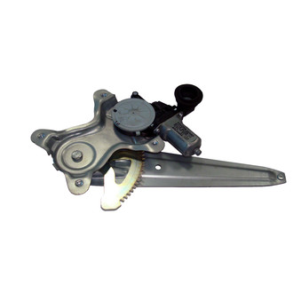 Alzare® - Rear Driver Side Power Window Regulator and Motor Assembly