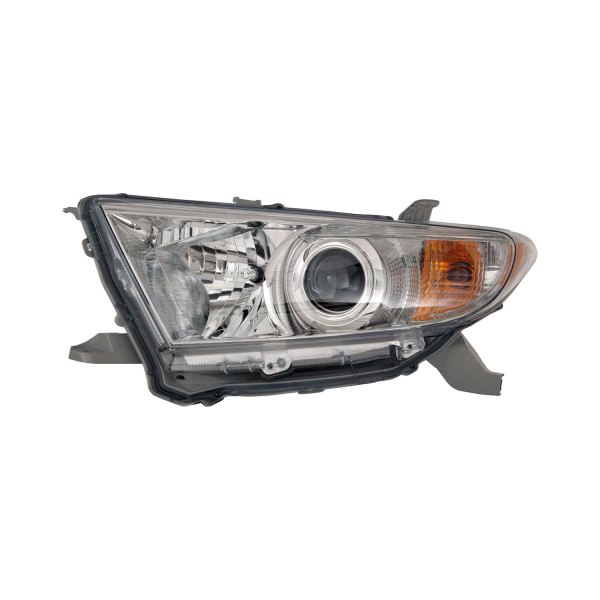 Alzare® - Driver Side Replacement Headlight, Toyota Highlander