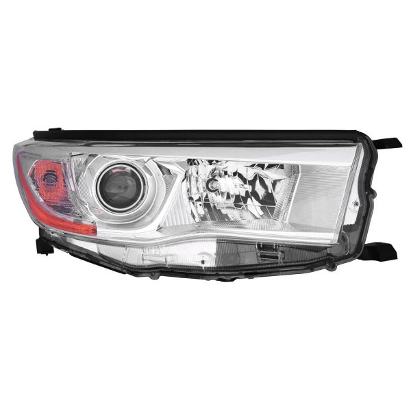 Alzare® - Driver Side Replacement Headlight, Toyota Highlander