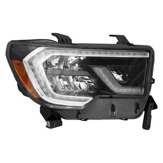 Alzare® - Passenger Side Replacement Headlight (CAPA Certified)