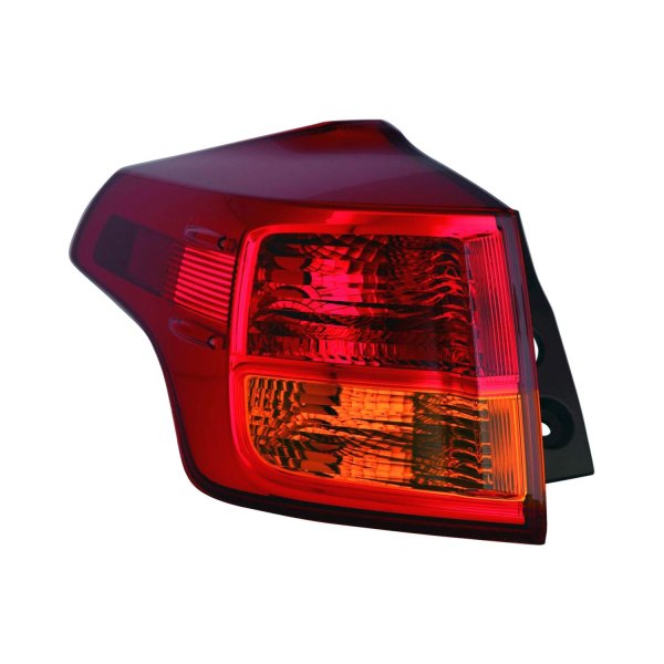 Alzare® - Driver Side Outer Replacement Tail Light Lens and Housing, Toyota RAV4