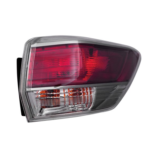 Alzare® - Driver Side Outer Replacement Tail Light, Toyota Highlander
