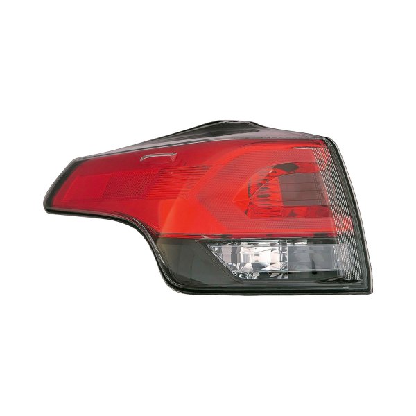 Alzare® - Driver Side Outer Replacement Tail Light Lens and Housing, Toyota RAV4