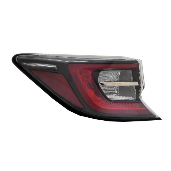 Alzare® - Driver Side Outer Replacement Tail Light Lens and Housing