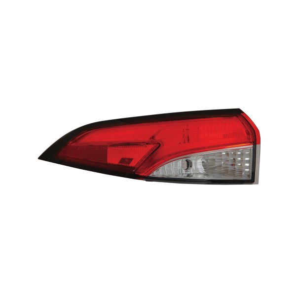 Alzare® - Driver Side Outer Replacement Tail Light, Toyota Corolla