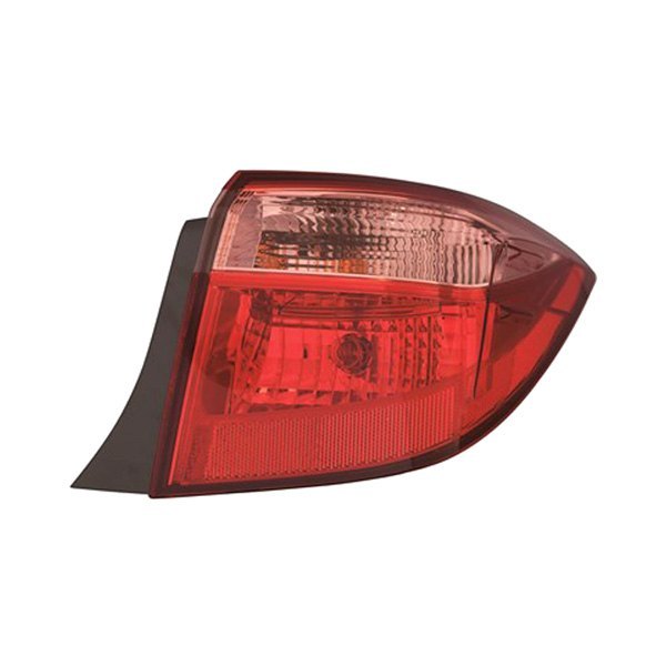 Alzare® - Passenger Side Outer Replacement Tail Light, Toyota Corolla